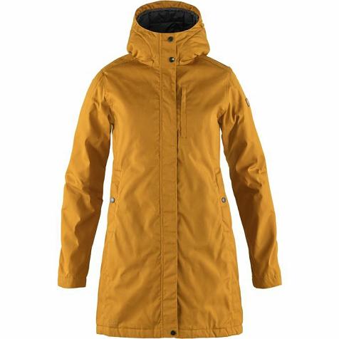 Fjallraven Kiruna Parka Akció - Sárga Kabát Sárga GFQ618273